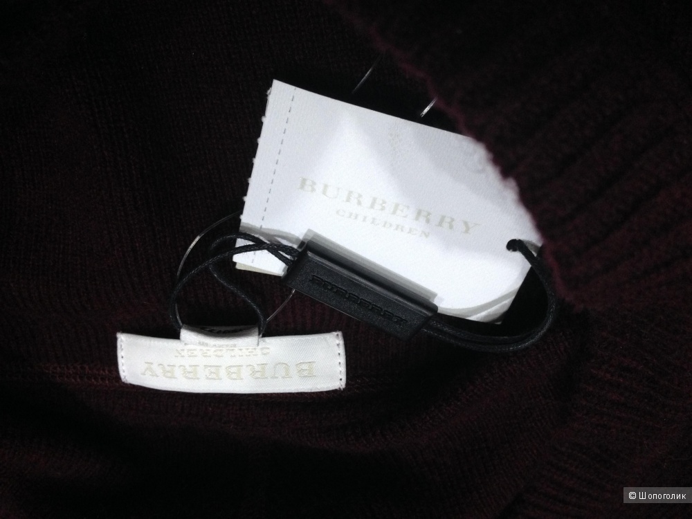 Burberry красивый свитер из шерсти и кашемира. Новый.Оригинал.р.44-S