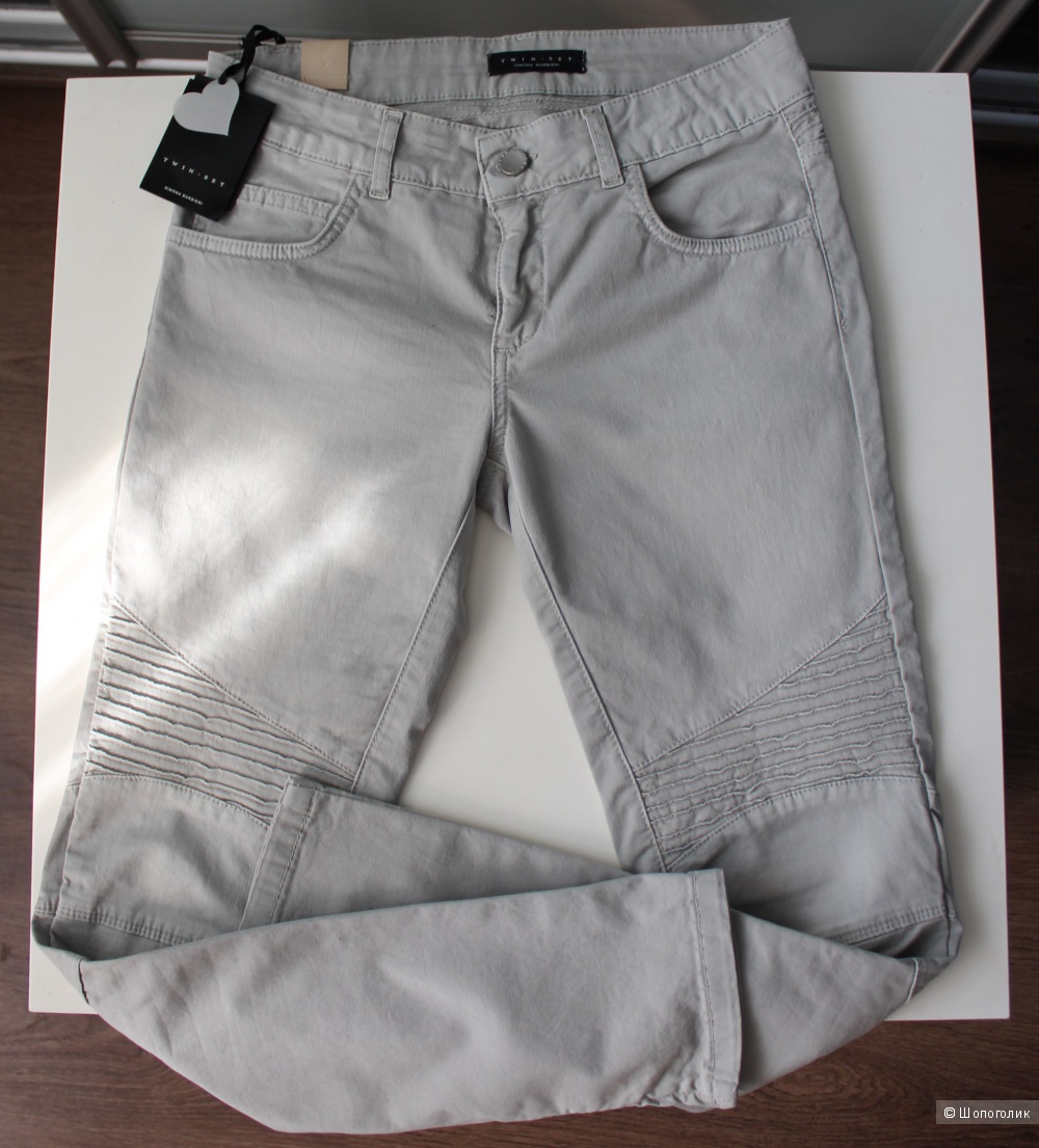Новые джинсовые брюки Twin Set Simona Barbieri,размер 26
