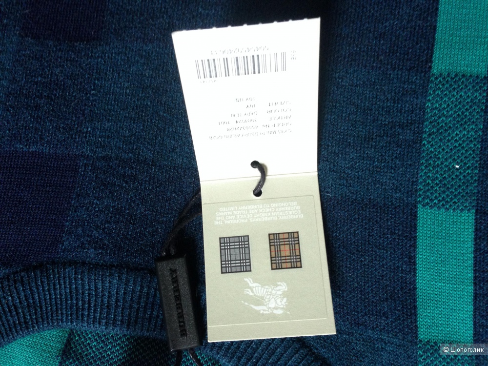 Burberry шикарный женский свитер.Новый.Оригинал.р 42 (xs)