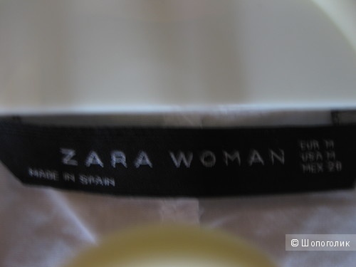 Zara Woman: стильная блузка с рукавами-буфами, М