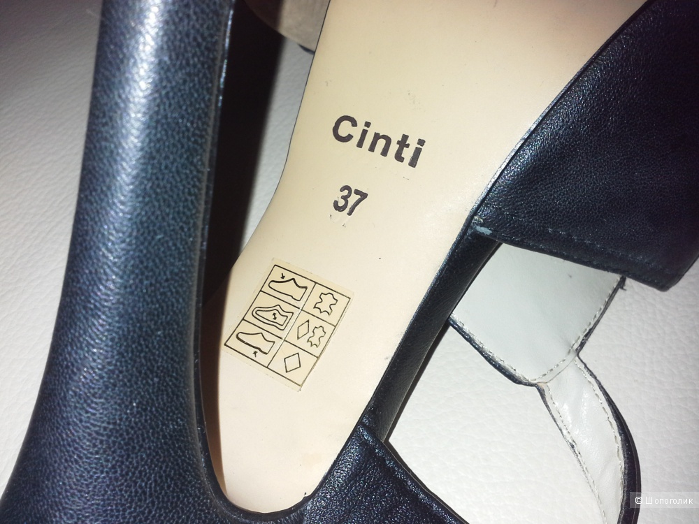 Кожаные босоножки Cinti, размер 37