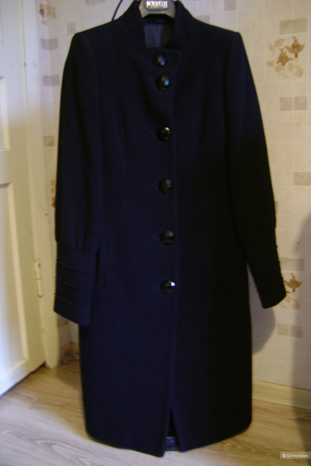 Пальто черное Sonata 42-44 размер