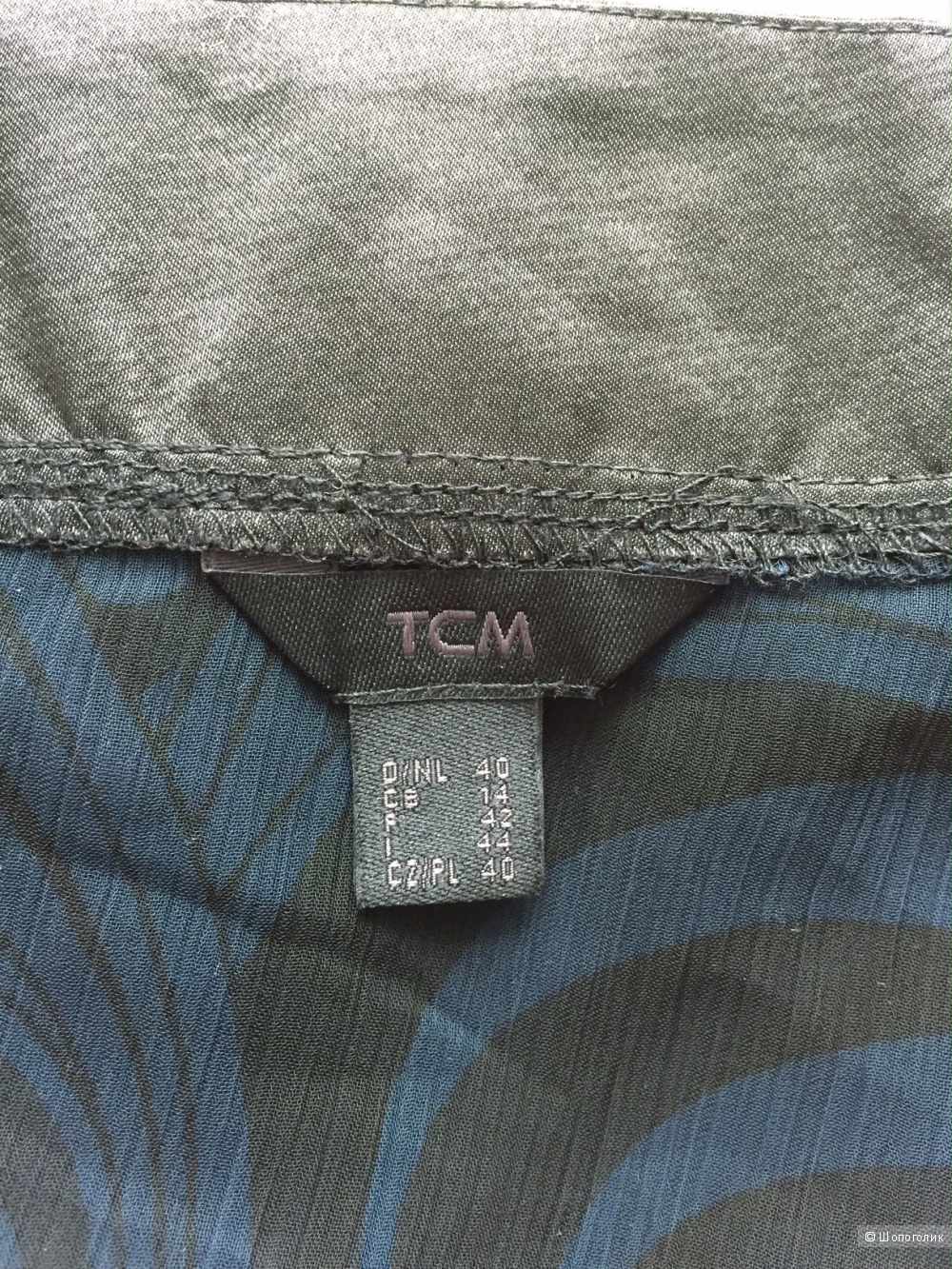 Блузка шифоновая в японском стиле марка TCM размер M.