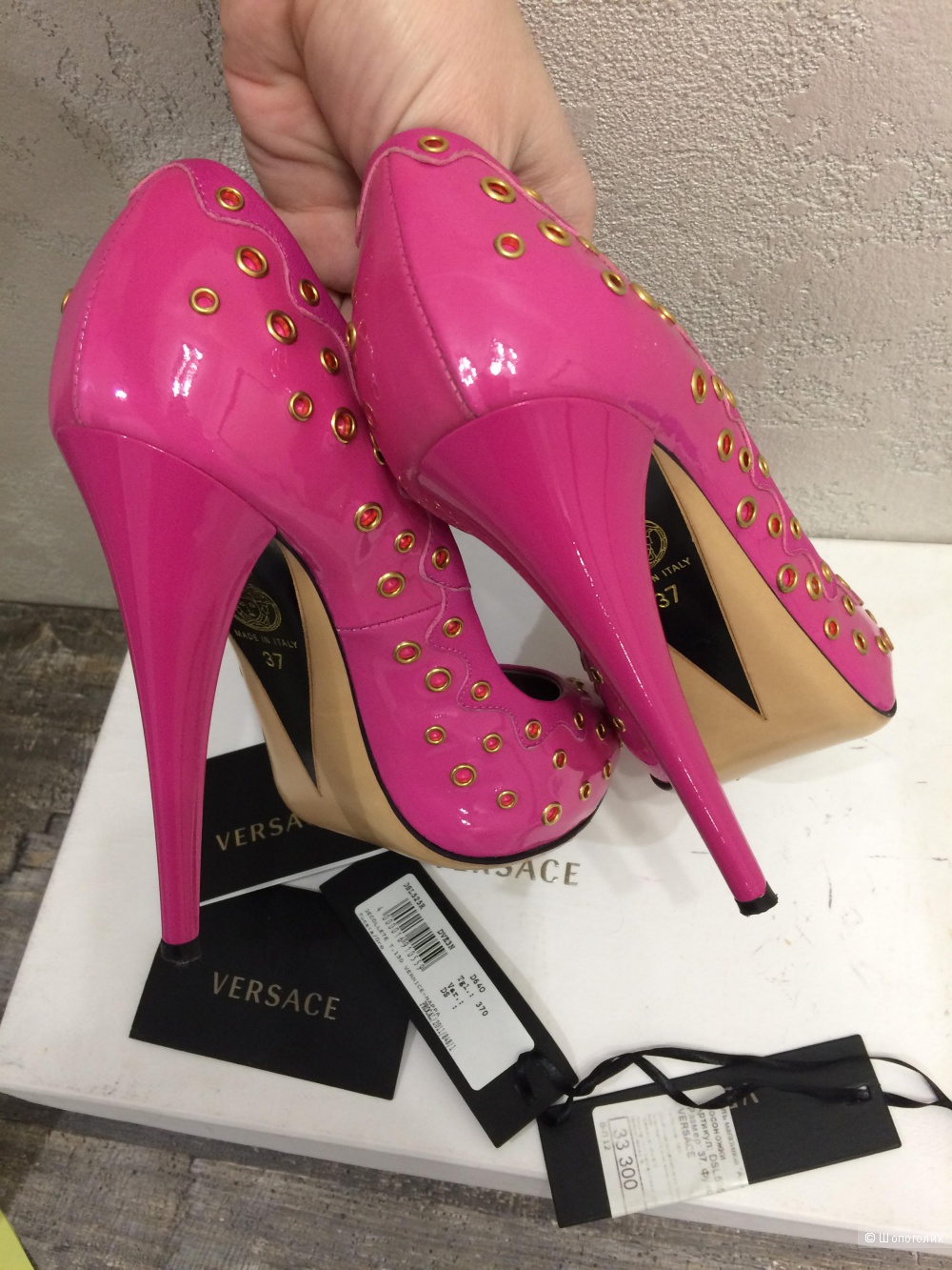 Туфли Versace 37 размер