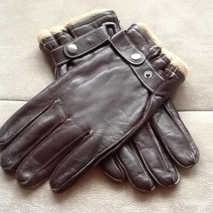Новые мужские перчатки размер 9,5 Италия