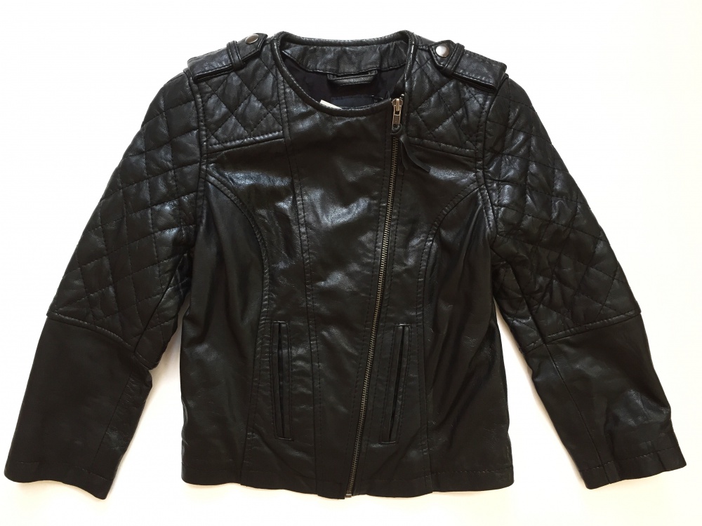 Кожаная куртка ASOS, новая, размер UK8 (XS / 38-40)