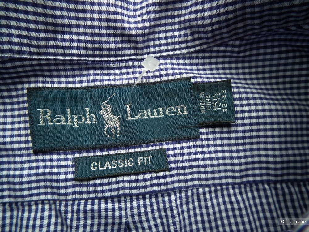 Мужская рубашка Ralph Lauren 15,5 (32-33)