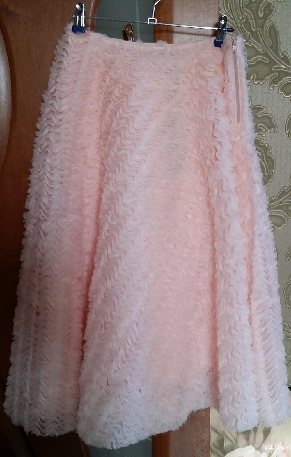 Воздушная юбка нежнейшего розового оттенка La Reine Blanche 42 размера