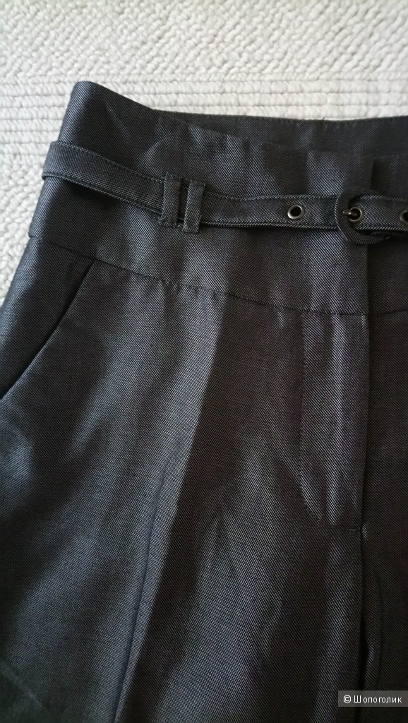 Широкие серые брюки Ostin, р-р 42-44