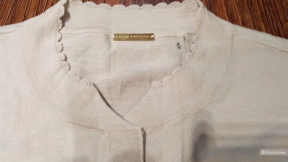 ELIE TAHARI кофта трикотаж из шерсти. р.46 Новая.Оригинал