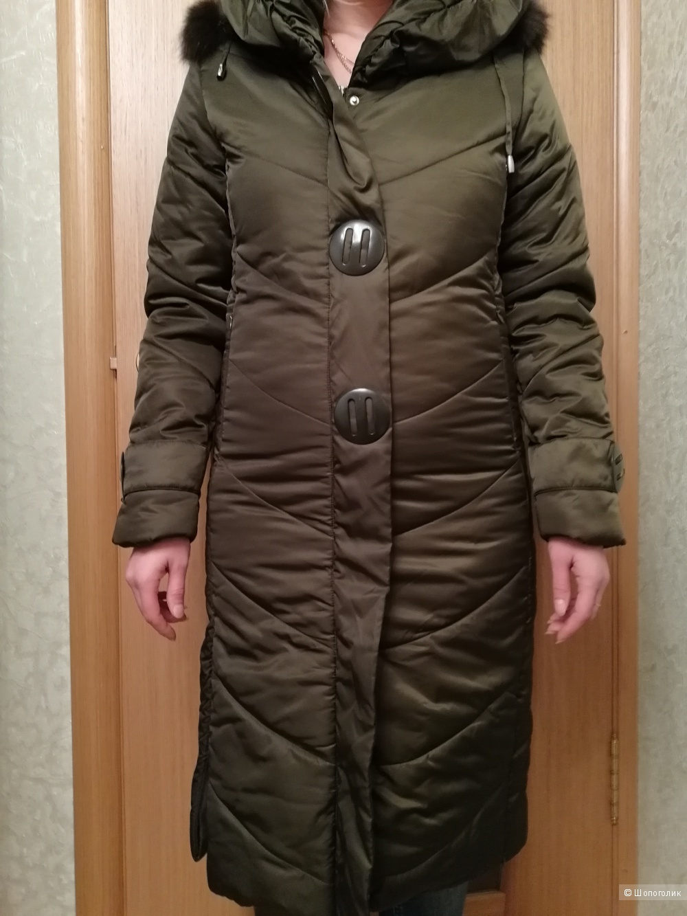 Пальто женское на синтепоне, 42-44 размера