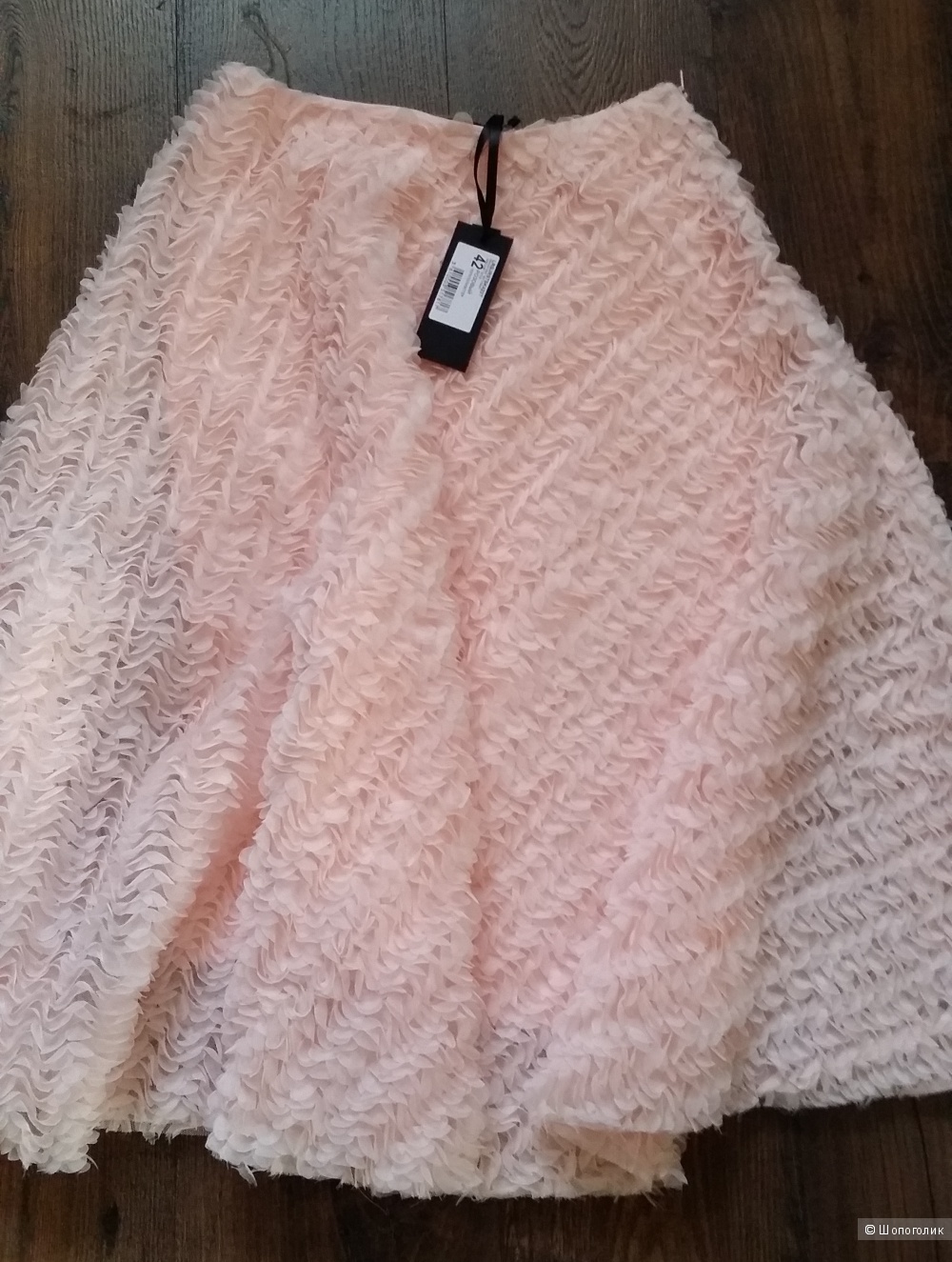 Воздушная юбка нежнейшего розового оттенка La Reine Blanche 42 размера