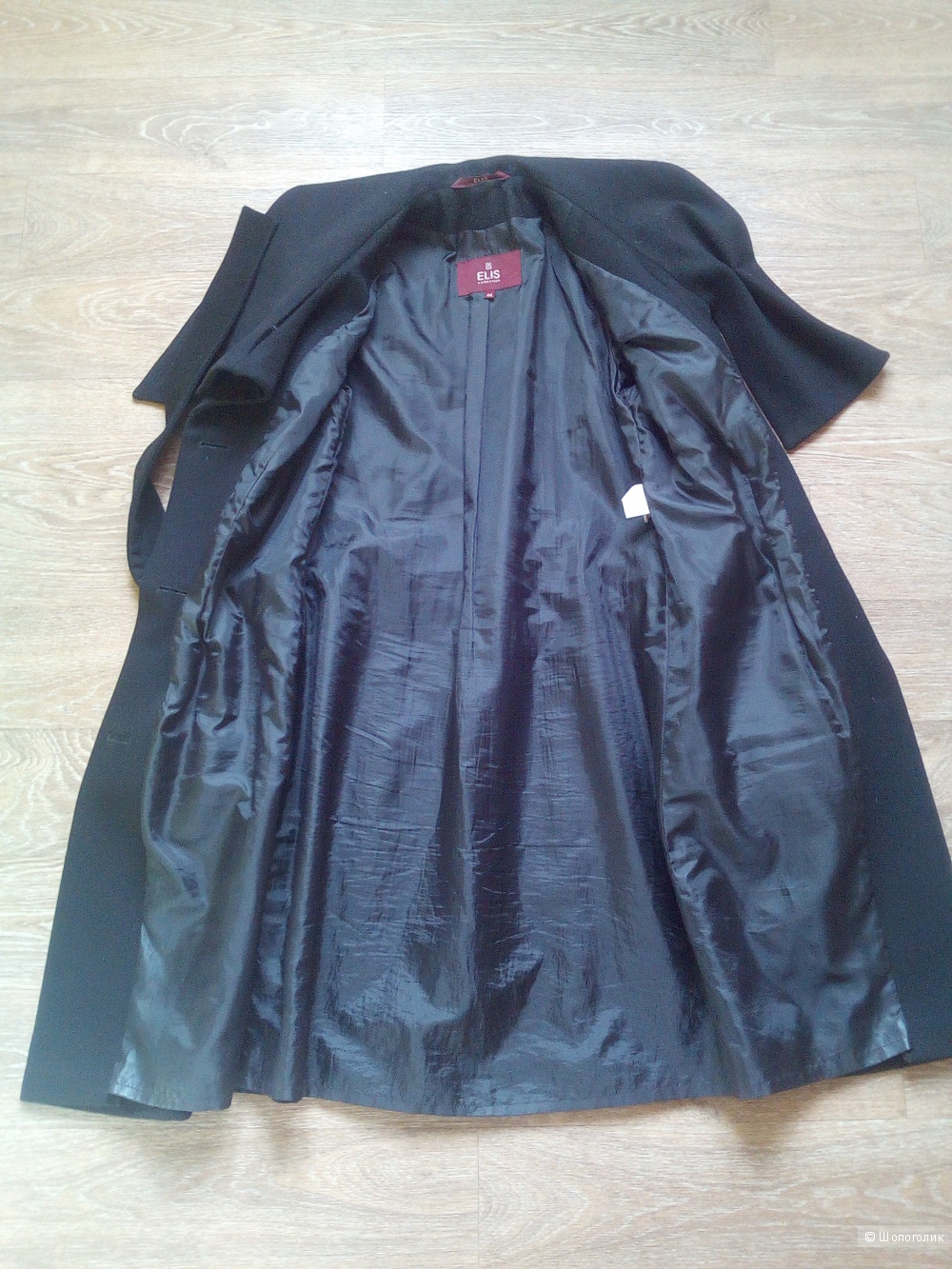 Пальто Elis collection. Черное, 44-46 размеры