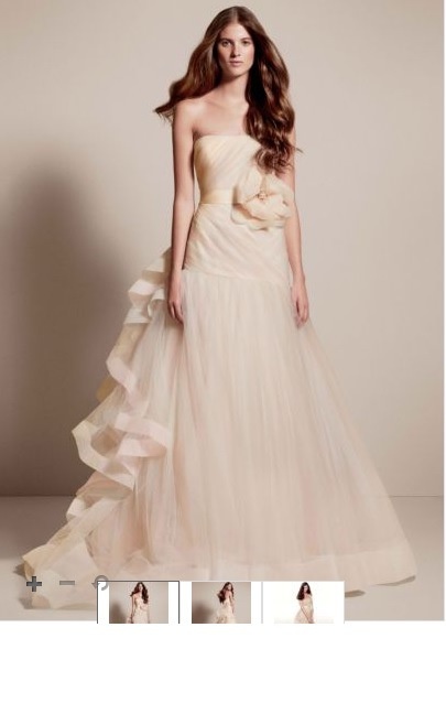 Свадебное платье Vera Wang размер 6 (американский)