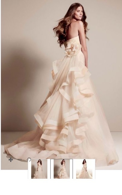 Свадебное платье Vera Wang размер 6 (американский)