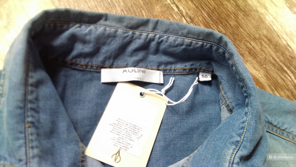 Женская джинсовая рубашка AGLINI (50)