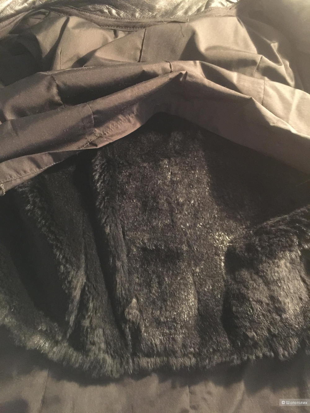 Куртка кожаная с мехом  Vito Ponti, размер 46-50