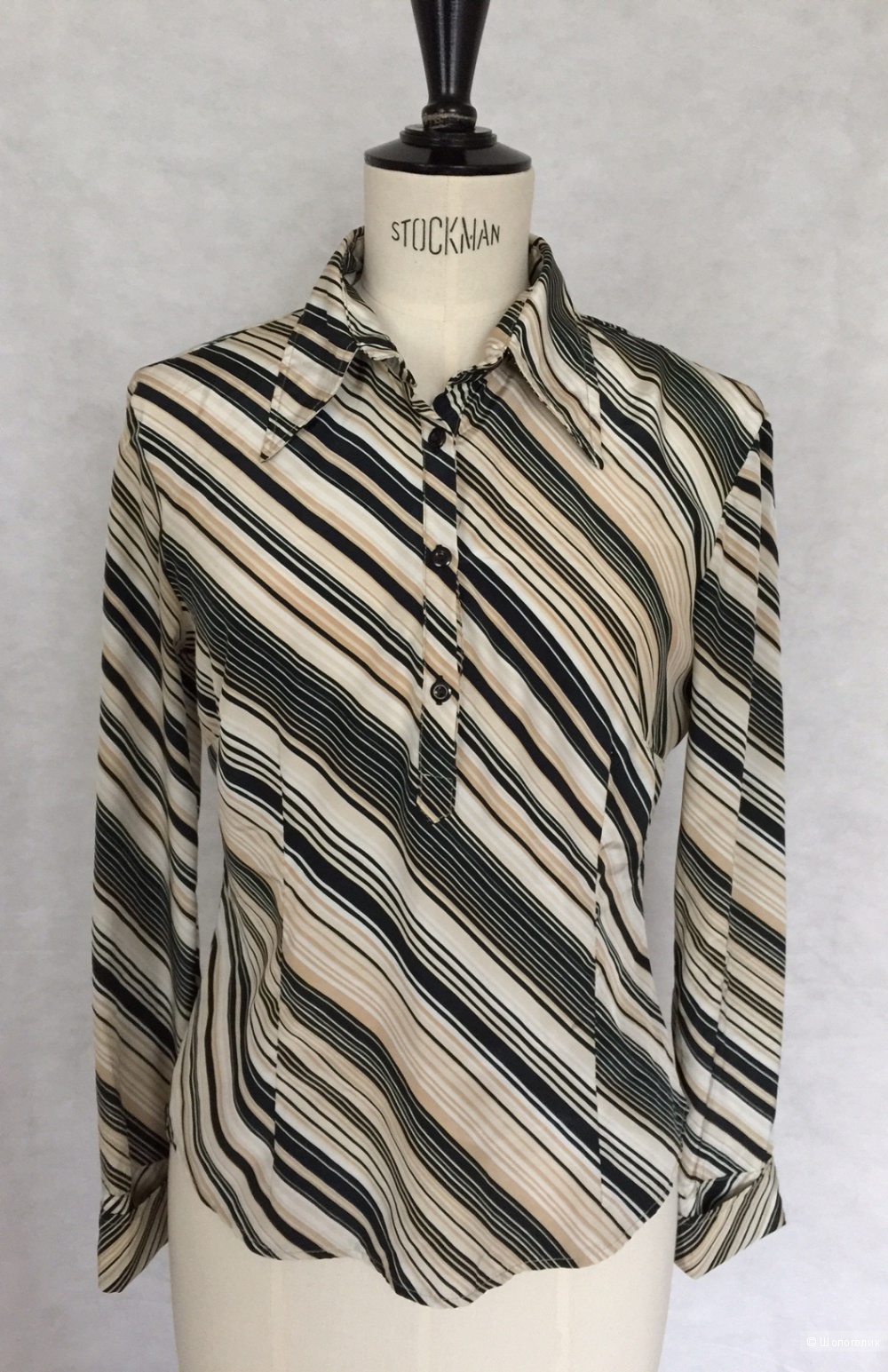 Шикарная блузка с бантом марки GAUDI размер L