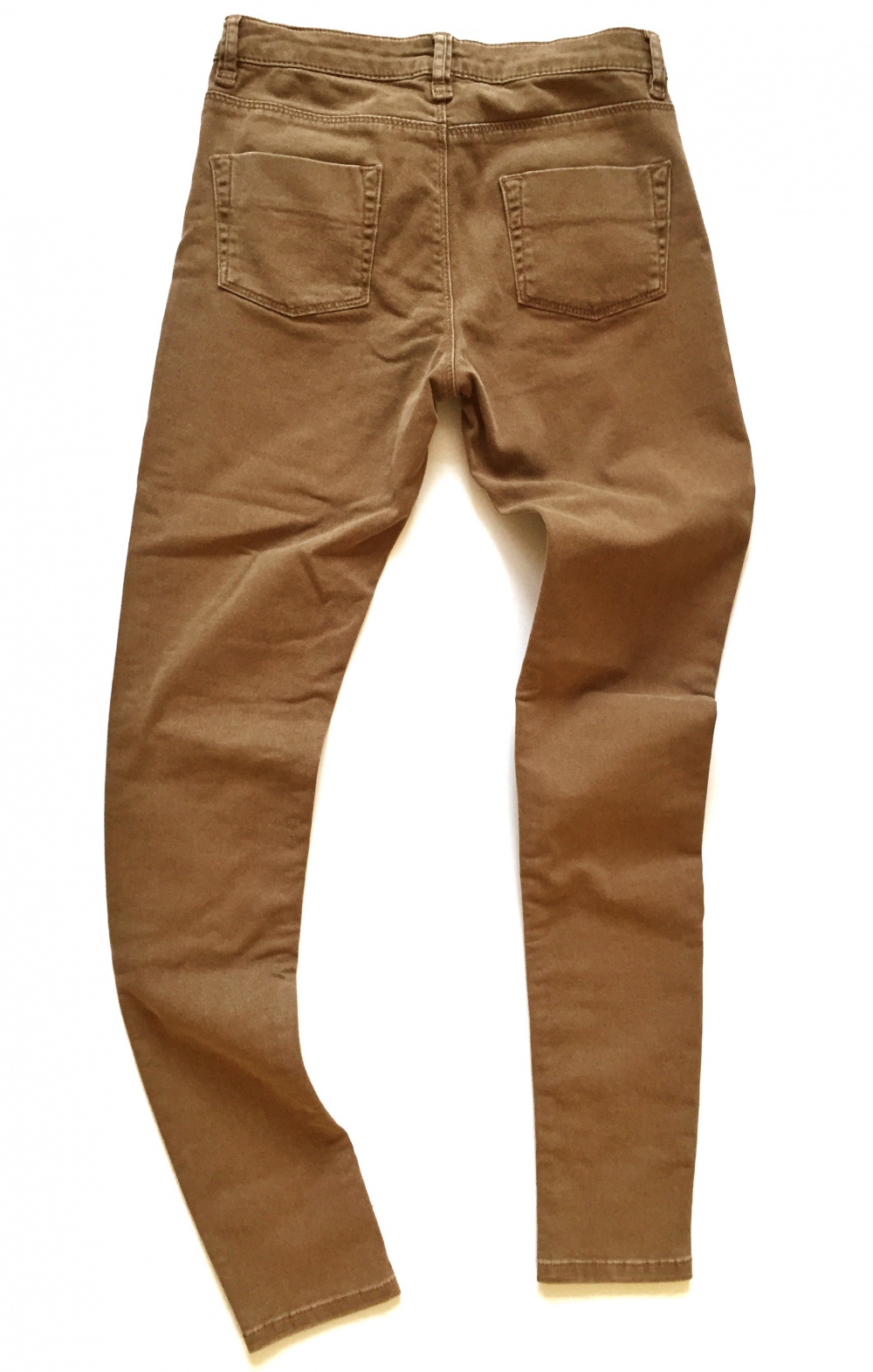 Джинсы ASOS Washed Camel Skinny Jeans, размер UK6 (25-26), новые