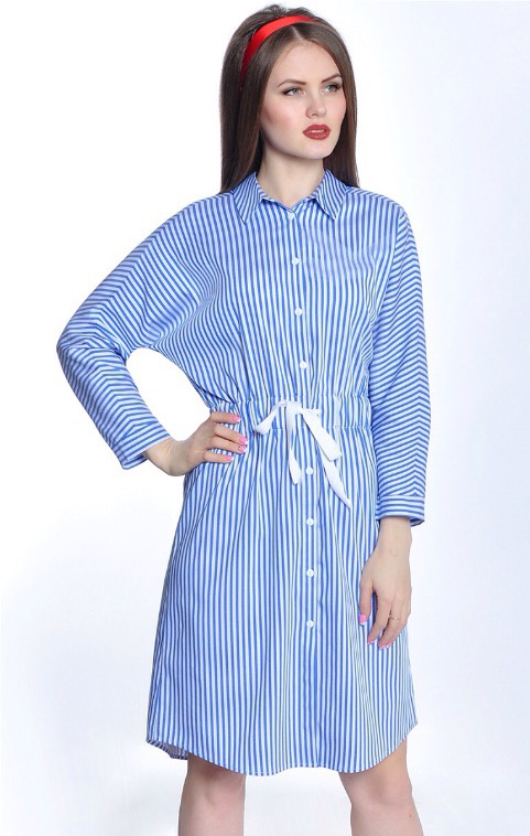 Платье-рубашка RISE, Россия, размер 42-48