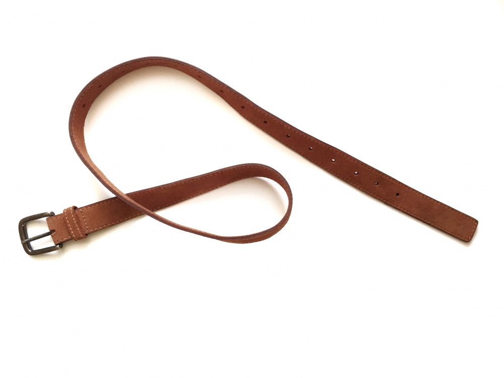 Кожаный ремень Ganni Heavy Leather Belt, размер единый, новый