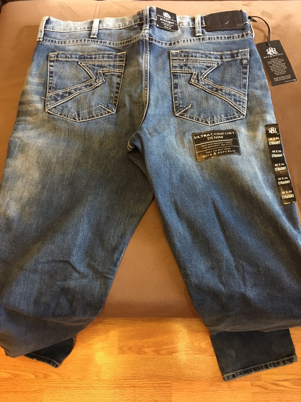 Новые мужские джинсы Rock&Republic W36 L34