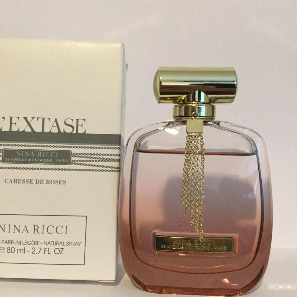 Тестер парфюмерной воды L'Extase Caresse de Roses Nina Ricci, оригинал