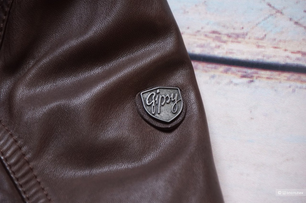 Новый кожаный тренч Gipsy by Mauritius - размер S