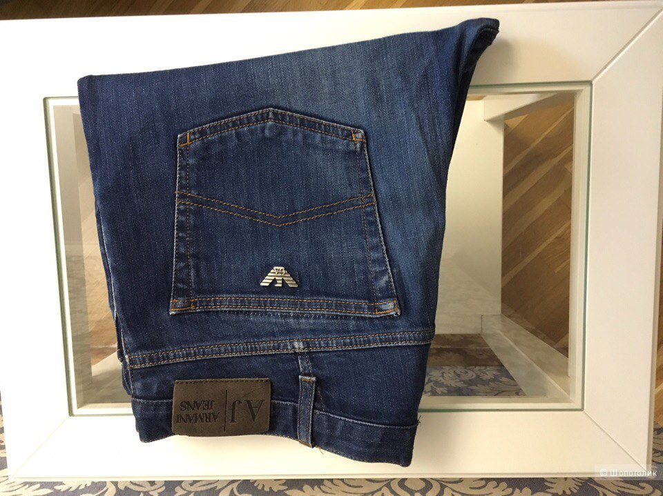 Джинсы голубые Armani Jeans р 36