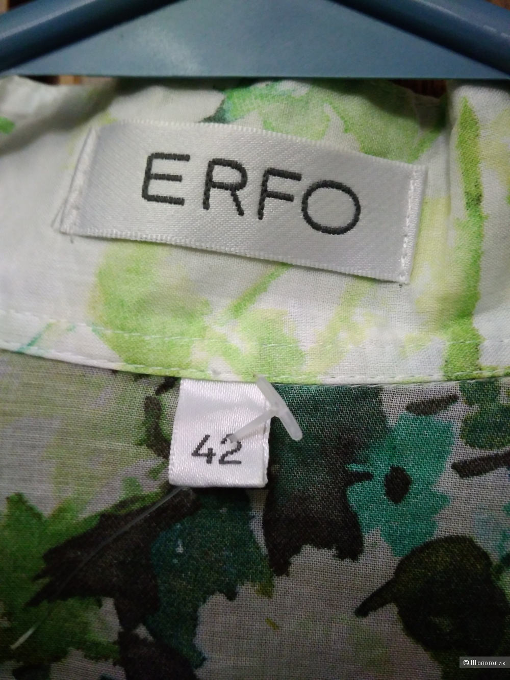 Блузка-туника с цветочным рисунком ERFO р48 (Германия)