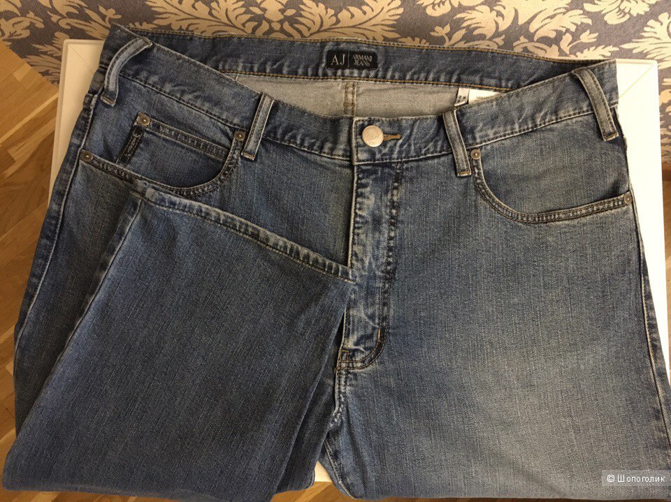 Джинсы голубые Armani Jeans р 36