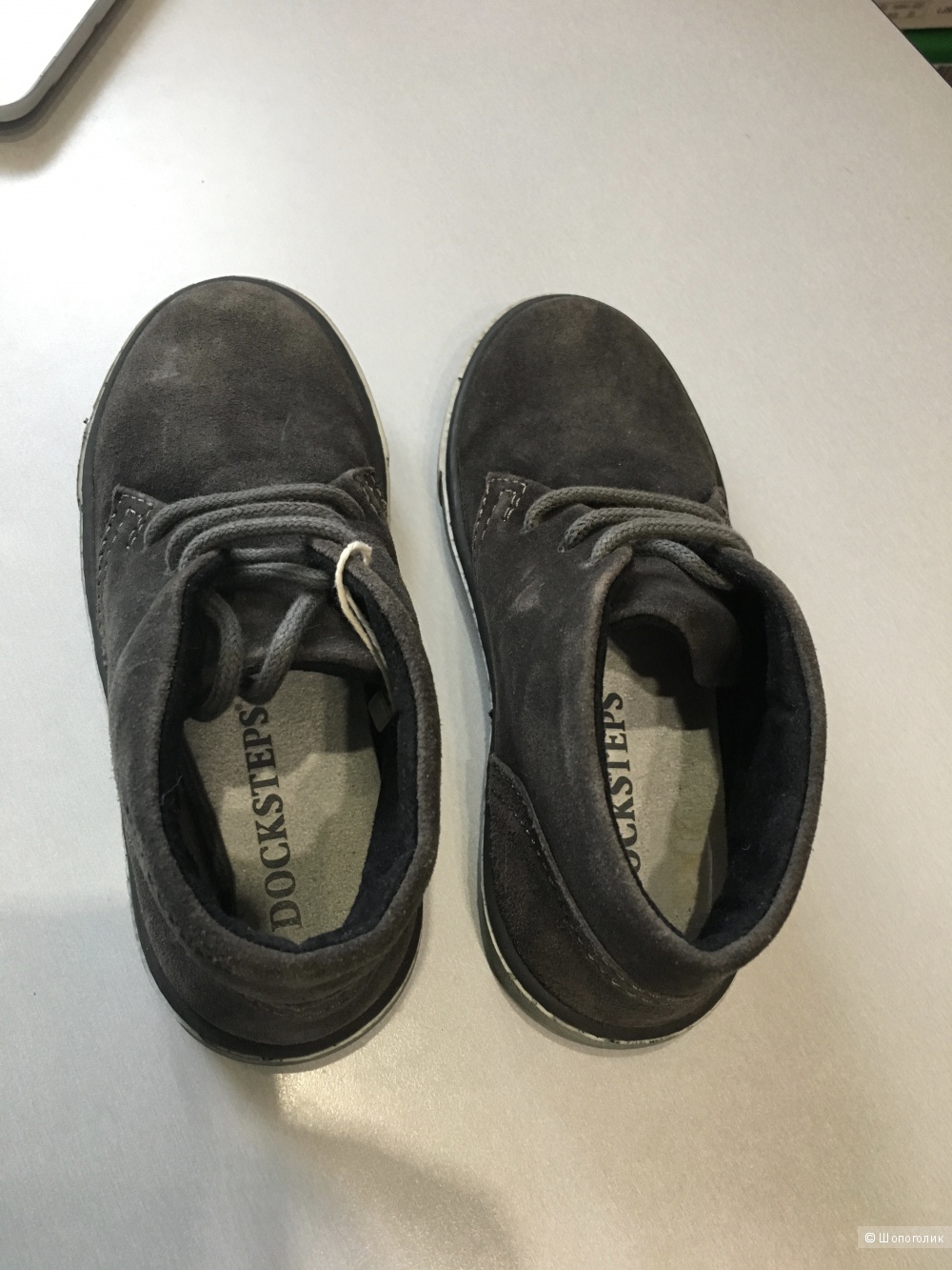 Ботинки на мальчика DOCKSTEPS, 31 (Европейский Размер). Стальной серый.