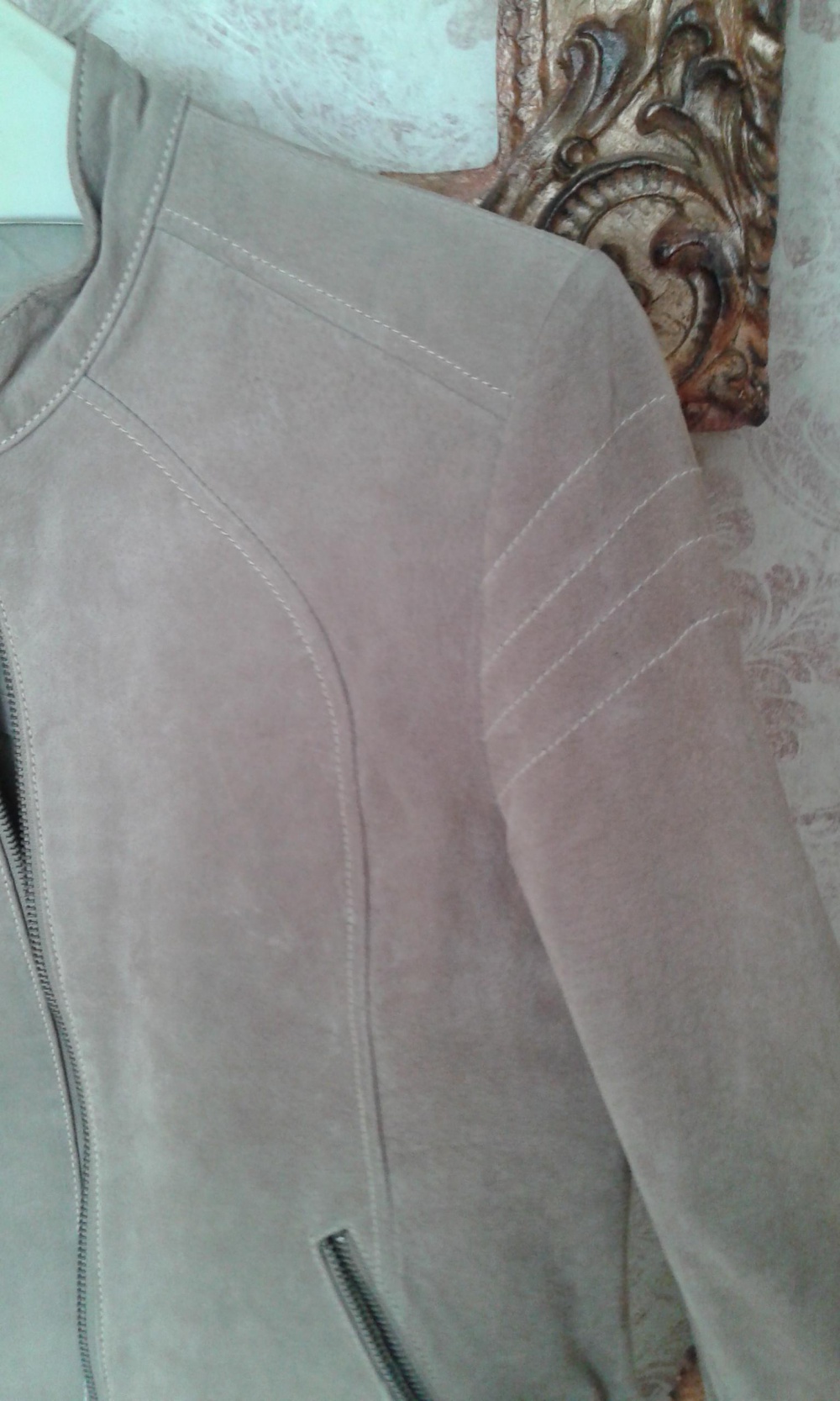 Куртка BAYONNE из натуральной замши размер М