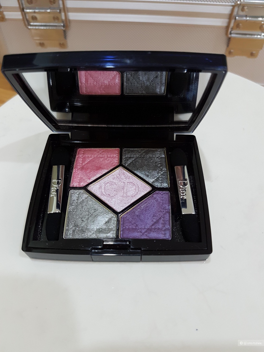 Тени - пятерки Dior, 804 extras pink