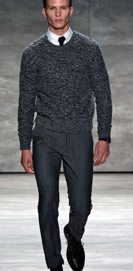 Calvin Klein, стильные твидовые мужские брюки, оригинал 54