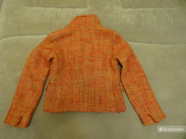 Шерстяной пиджак, размер 42-44, б/у