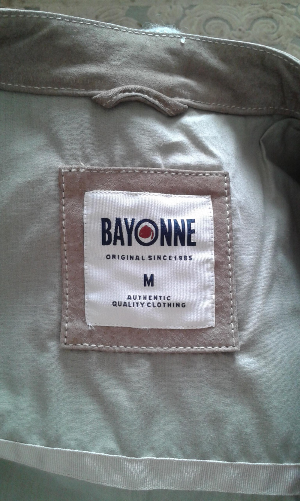 Куртка BAYONNE из натуральной замши размер М