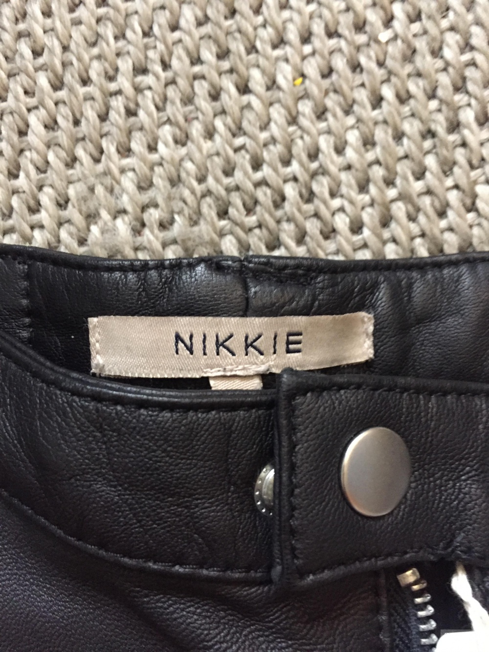 Новые кожаные штаны Nikki 42 рос