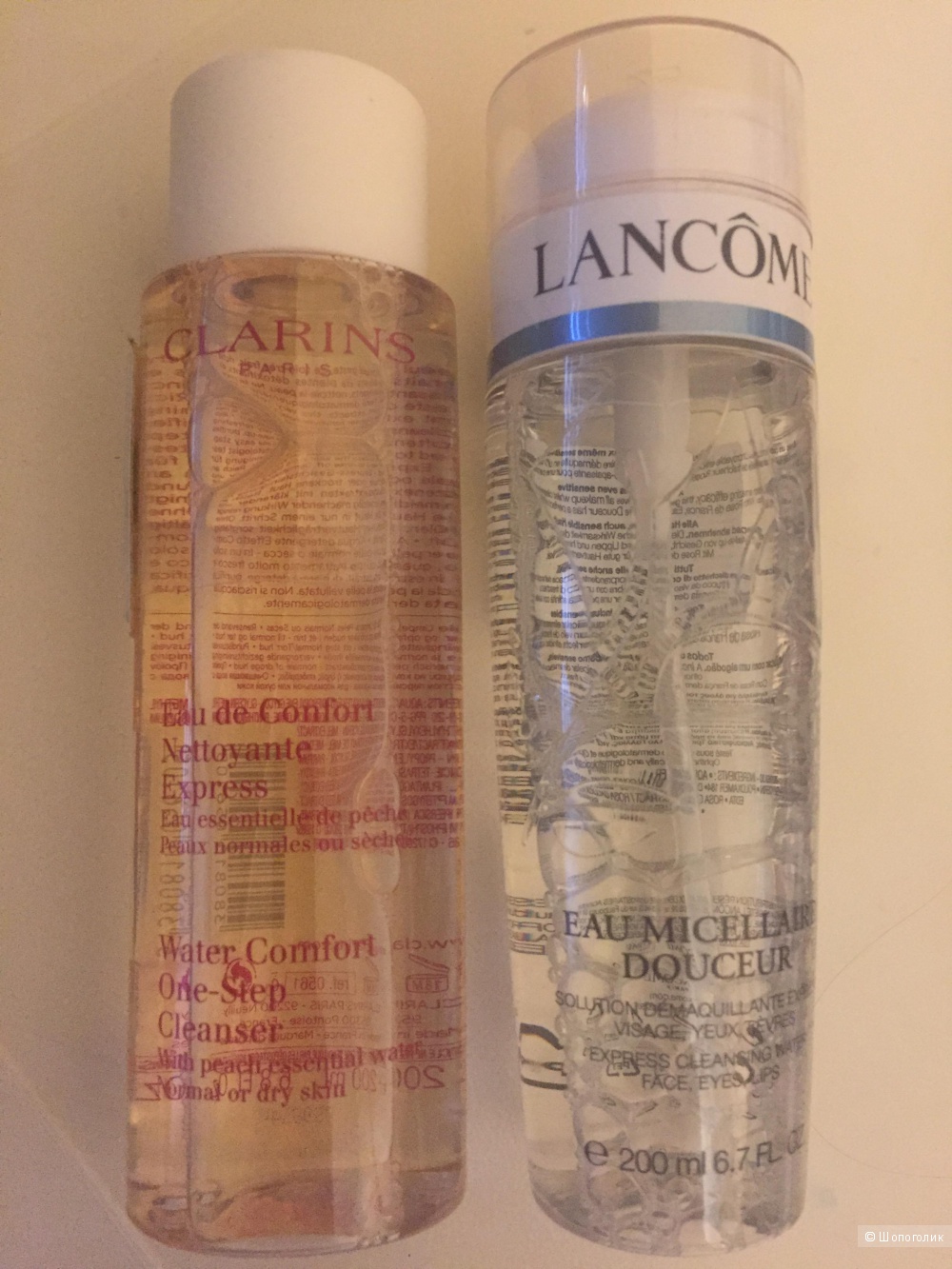 Clarins и Lancome сетом