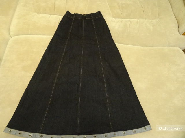 Джинсовая юбка в пол "Miss Jeans", размер 42-44, б/у