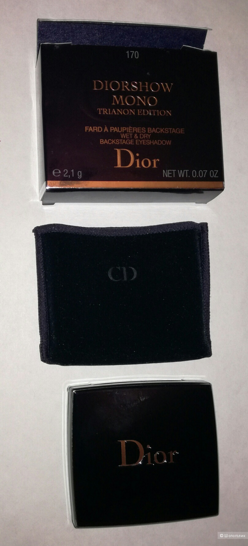 Diorshow mono trianon edition тени для век тон 170