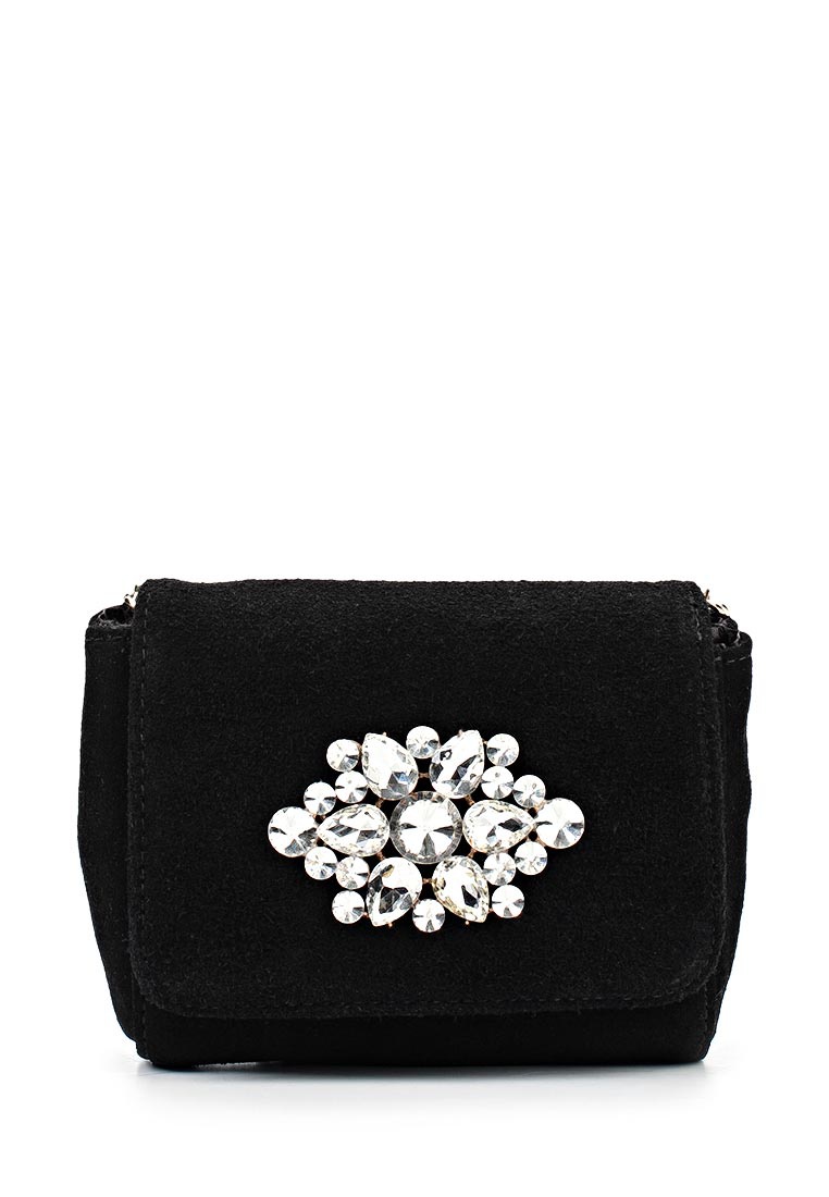 Сумочка crossbody из натуральной замши Love Republic