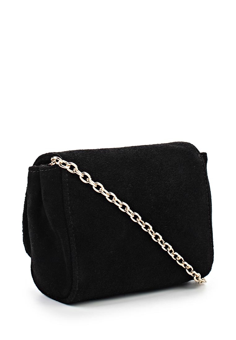 Сумочка crossbody из натуральной замши Love Republic