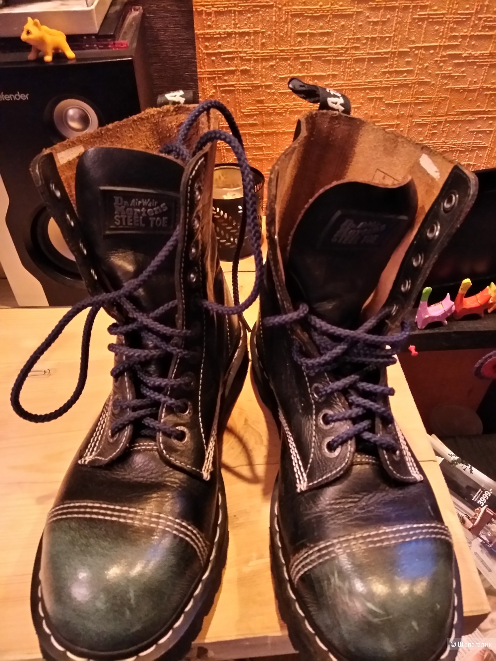 Dr.martens steel toe , US 10