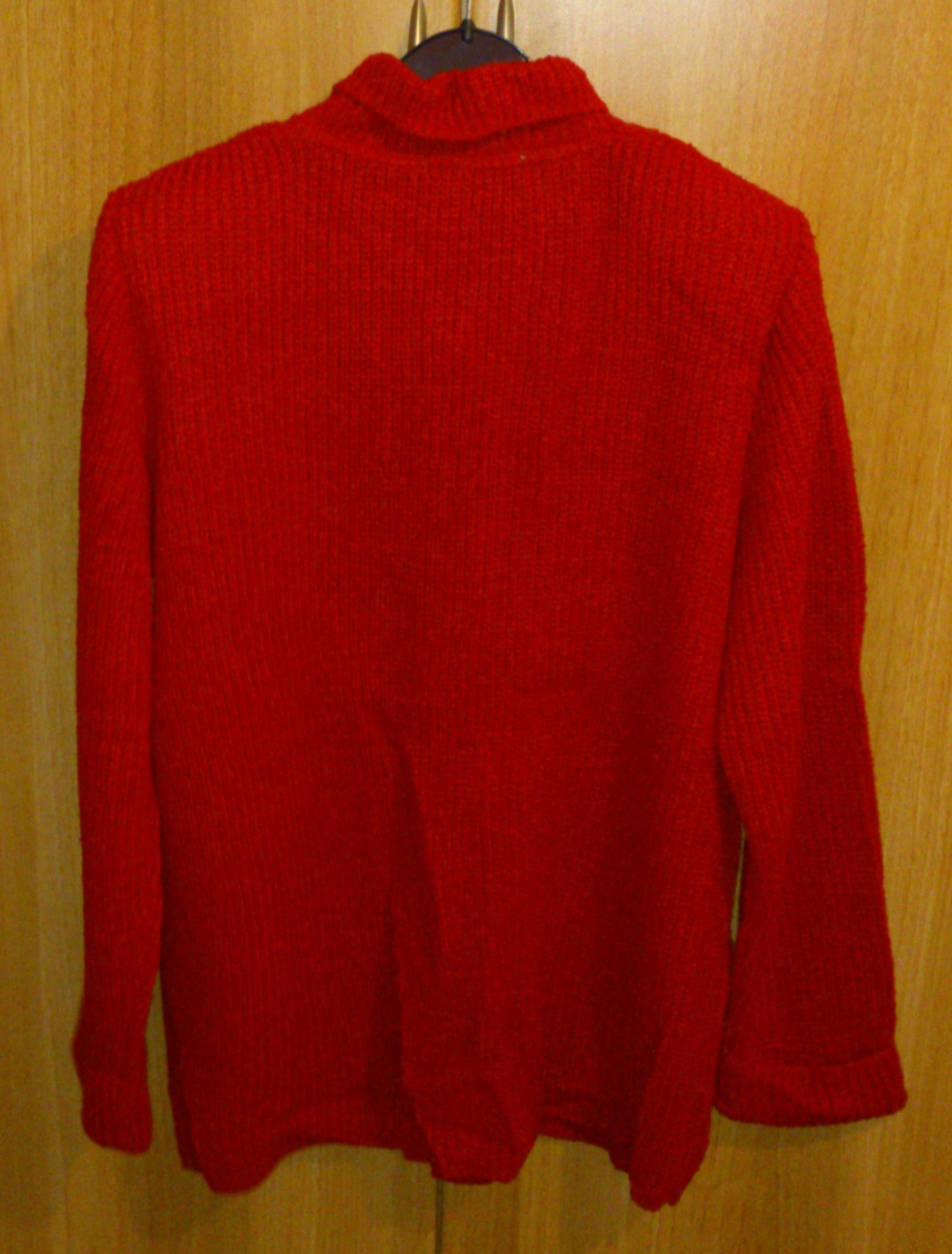 Кофта = свитер красная ANCORA, размер 54-58, Польша