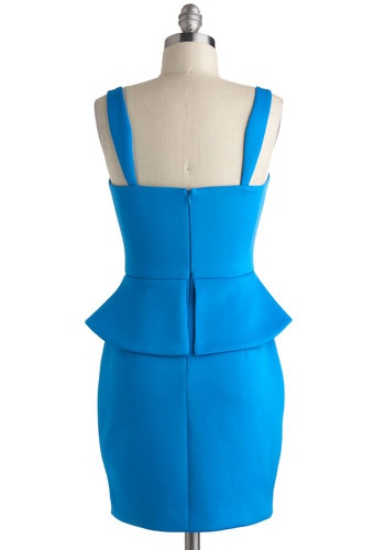Голубое платье с сайта modcloth.com, размер S.