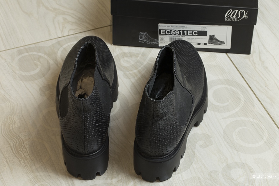 Ботинки/полусапоги Loriblu(Лориблу), размер 40.