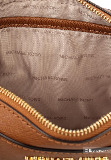 Сумка Michael Michael Kors jet set travel коричневая