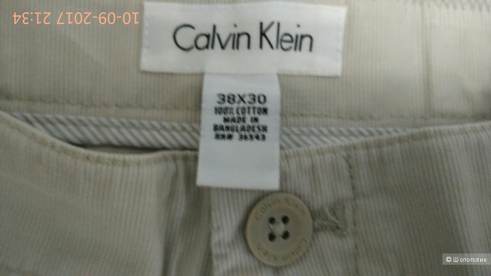 Мужские брючки Calvin Klein, размер 54