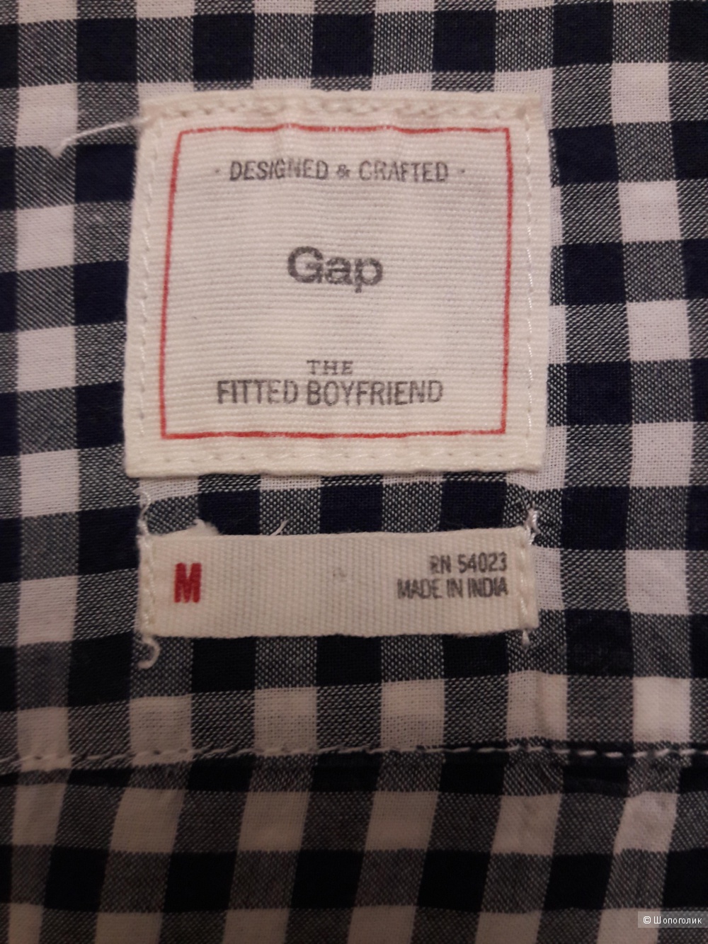 Gap: рубашка- бойфренд, М